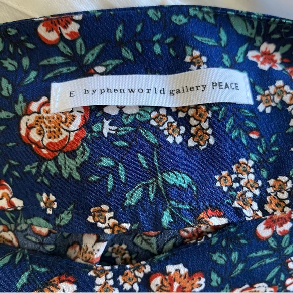 E Hyphen World Gallery Floral Camisole with Bow Back Detail - Picture 3 of 5